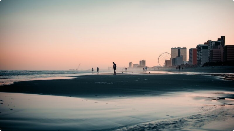 Myrtle Beach's sandy shores