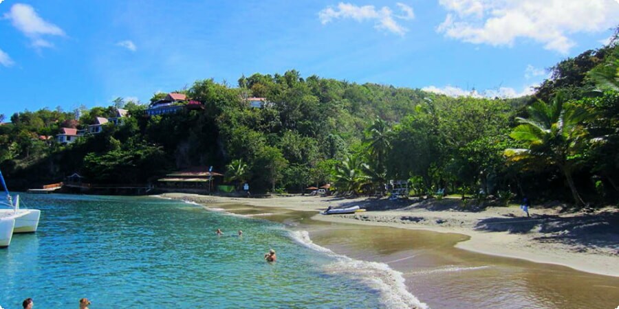 Heavenly Beaching in Saint Lucia