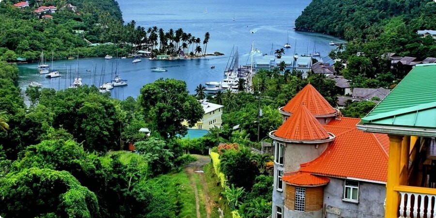 Heavenly Beaching in Saint Lucia