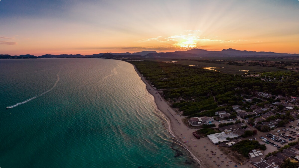 Playa de Alcudia, Mallorca, Spain