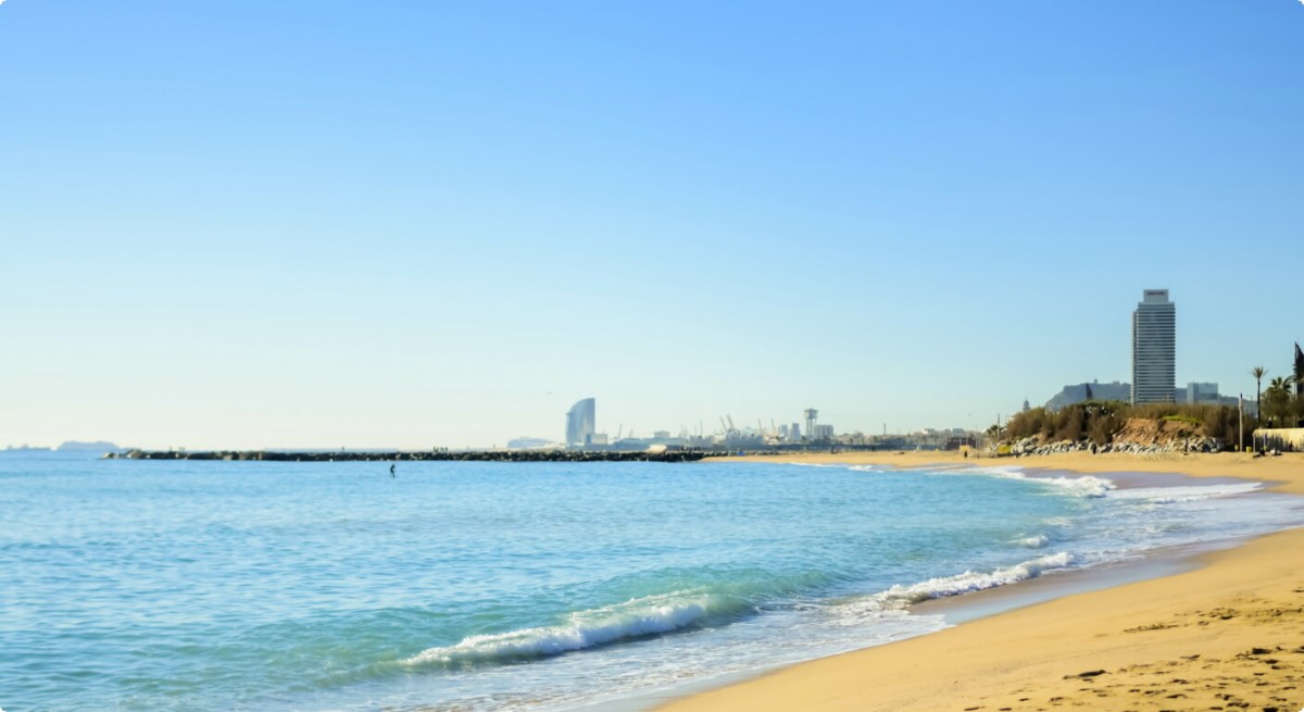 Barcelona beach Barcelona beach