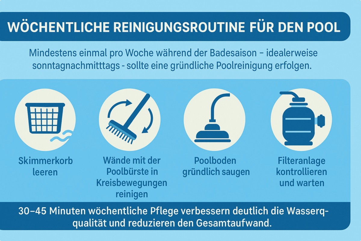 Wöchentliche Reinigungsroutine etablieren Wöchentliche Reinigungsroutine etablieren